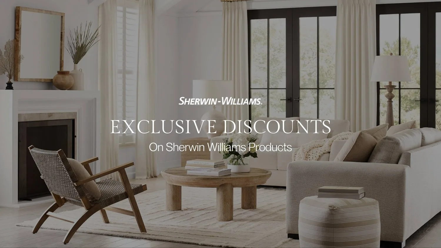 Exclusive Discounts at Sherwin Williams Paint